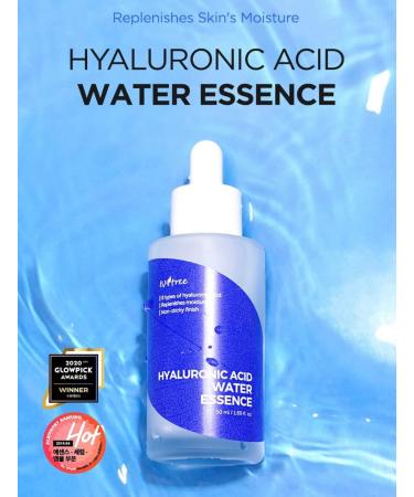 Isntree Hyaluronic Acid Water Essence - Hyaluronic Acid Serum with Highly Concentrated Hyaluronic (50 ml) - Buy Online on GoSupps.com