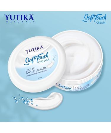 Yutika Softtouch Light Moisturizer Cream 500ml - Best Face & Skin Hydration | International Shipping - Buy Online on GoSupps.com