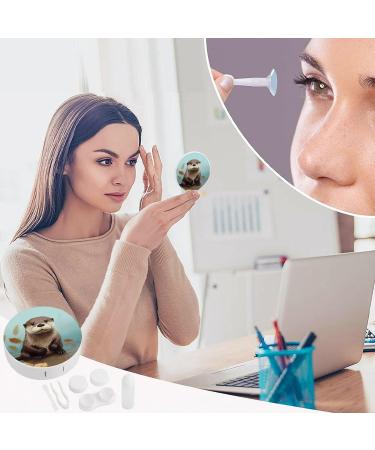 Cute Otter Contact Lens Case - Portable Travel Storage Box for Contacts - Buy Online on GoSupps.com