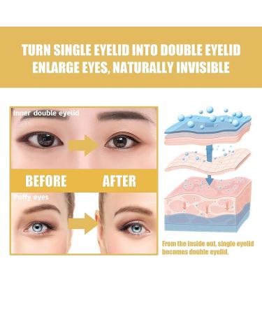 Invisible Double Eyelid Strips 480Pcs + Pink | Breathable & Long-lasting | Double Eyelid Tape with Fork Rods, Curler & Tweezers for Droopy & Mono-eyelids - Buy Online on GoSupps.com