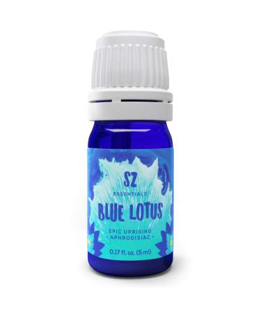 Sz Essentials Blue Lotus Essential Oil - Divine Scent! - The Real Deal - Pure and Natural - Undiluted - 5ml
