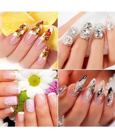 WLLHYF 6Pcs Nail Art Brushes Set - Design Tools for Gel Nail Polish, Carved Brush, Liner Brush, Dotting Pen - Ideal for Home Salon DIY Manicure - Buy Online on GoSupps.com