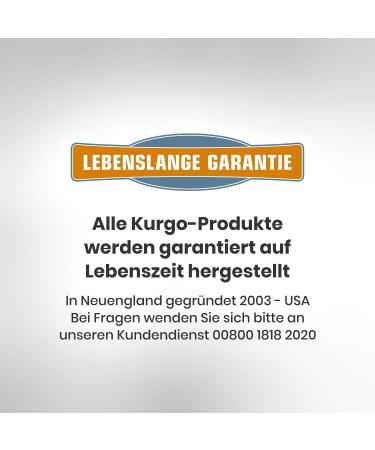 KURGO Dog Safety Belt for Car Journeys - 25cm with Rotatable Carabiner Clip - Red Single Pack - Buy Online on GoSupps.com