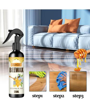 Natural Micromolecule Beeswax Spray | Eco-Friendly Wooden Polish & Cleaner - 2 Set - Buy Online on GoSupps.com
