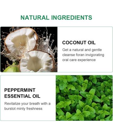 Bain de Bouche Naturel Huile de Coco et Menthe Rafra chissant et Soutien des Gencives Saines V g talien - Buy Online on GoSupps.com