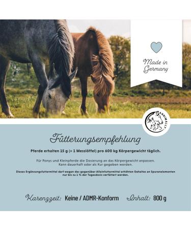 Annimally Selen - Premium Vitamin E Lysine & Selenium Powder for Horses | 800g Muscle & Performance Support Supplement - Buy Online on GoSupps.com