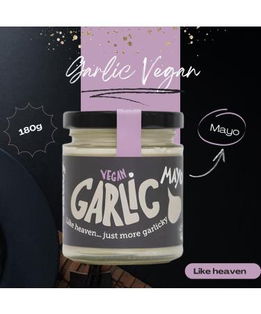BeSaucy Vegan Mayo Jar Pick N Mix - Choose From 5 Flavours | Basil Black Truffle Dill & Gherkin Garlic Smoked Chipotle Vegan-Mayonnaise - Pack of 2 x 180g Glass-Jar - Buy Online on GoSupps.com