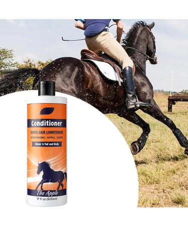 Mane and tail conditioner horse mane and tail shampoo 500ml nourishing mane and tail shampoo conditioner horse grooming supplies cleaner - Buy Online on GoSupps.com