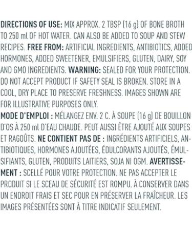 Organika Bone Broth Chicken with Turmeric & Black Pepper 300g - Premium Nutrient-Rich Blend - Buy Online on GoSupps.com