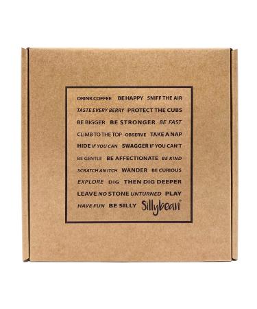 Sillybean Papa Bear Moma Bear Ground Coffee Sampler Gift Box | 8 Bear-Themed Flavors | Fresh Roasted Coffees for Coffee Lovers | Fun and Funny Labels - Buy Online on GoSupps.com