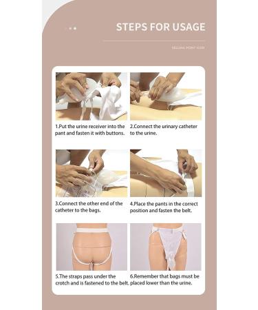 Reusable Urine Bag for Men & Women - Portable Silicone Urinal Collector for Travel & Outdoor Use | Ideal for Elderly - Buy Online on GoSupps.com