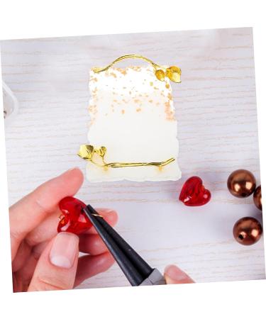  minkissy minkissy Nail Art Palette Resin Presentation Tray with Stand and Holder for Paint Nail Polish and Makeup - Buy Online on GoSupps.com