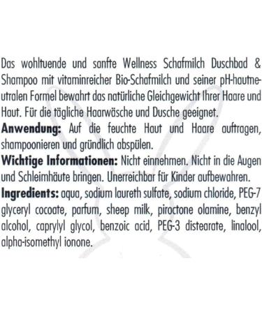  Haslinger HASLINGER - Sheep's Milk Shampoo - Buy Online on GoSupps.com