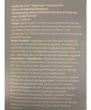 Briogeo Scalp Revival Charcoal + Coconut Oil Micro-Exfoliating Shampoo | Scalp Scrub for Dry, Flaky, Itchy Scalp | Vegan, Phthalate & Paraben-Free | 8 oz - Buy Online on GoSupps.com
