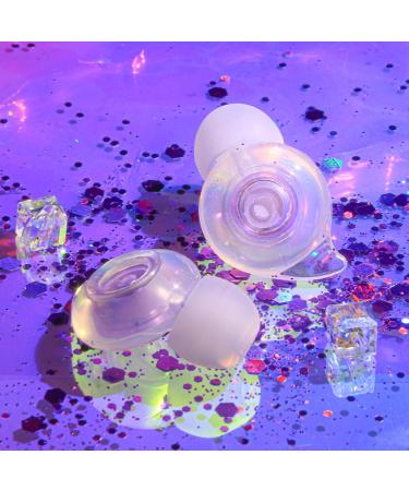High Fidelity Concert Ear Plugs - 2 Pairs Silicone Noise Reduction 24dB for Festivals Nightclubs DJs & Musicians - Purple - Buy Online on GoSupps.com