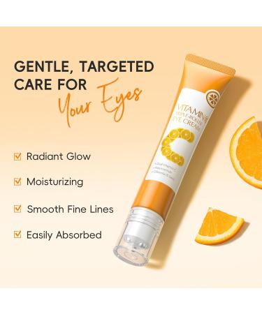 Firming eye cream portable roller eye cream 20 g moisturizing care against swelling of the eyes - Buy Online on GoSupps.com