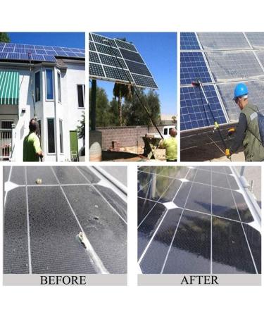 Water Fed Pole Kit Window Cleaning Brush Window Washing Kit with Extended Handle 3.6-10.8M and Water Extension Pole for Window Cleaning Photovoltaic Panel Cleaning Trucks 7.2M/24FT - Buy Online on GoSupps.com