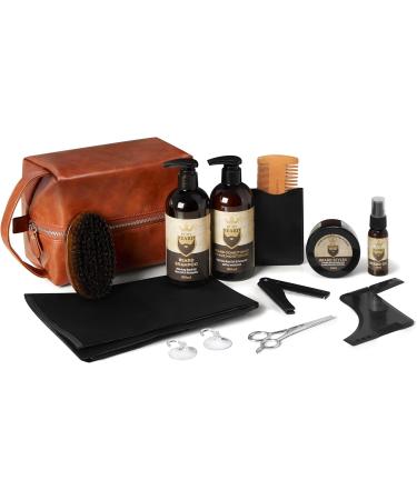 Ultimate Bart Care Set for Men | Beard Growth Kit with Oil Balm & Shampoo - 300ml - Buy Online on GoSupps.com