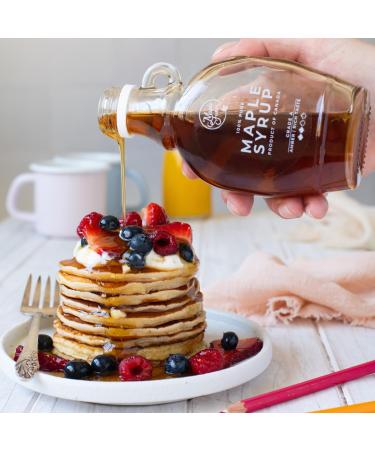 MapleFarm - Pure Canadian Maple Syrup Grade A Amber Rich Taste - 190 ml Bottle (250 g) - Pure maple syrup - Maple Juice - Buy Online on GoSupps.com