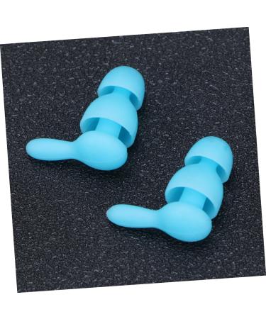 FRCOLOR 2 Pairs Noise Cancelling Silicone Earbuds - Swimming Toy Planes Ear Gauges for Travel & Motorcycle | Noise Reduction Earbuds - Buy Online on GoSupps.com