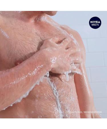 Nivea For Men Active Clean Body Wash - 16.9 oz | Refreshing & Deep Cleansing | Shop Internationally - Buy Online on GoSupps.com
