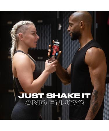 Body Attack High Protein Shake - Chocolate | 12 x 500ml | 50g Protein for Muscle Building | Ready-to-Drink | Made in Germany - Buy Online on GoSupps.com