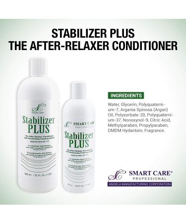 Smart Care Stabilizer Plus | After-Relaxer Conditioner with Penetrating Foaming Action | pH 3.5 | 16oz | International Shipping Available - Buy Online on GoSupps.com