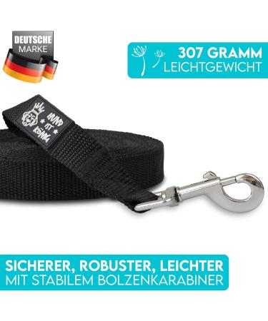 Dog is K nig 10m Drag Line for Dogs | Comfortable Grip Leash | Water-Repellent Dirt-Resistant | Ideal for Dog Training + Free eBook - Buy Online on GoSupps.com