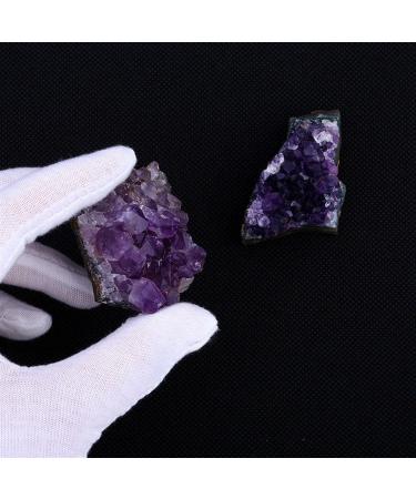 1/5/10PC 1PC/10-20g Natural Purple Brazilian Amethyst Quartz Crystal Cluster Geode Stones Specimen Home Decor Crafts Ornament (Color : 10Pc) - Buy Online on GoSupps.com
