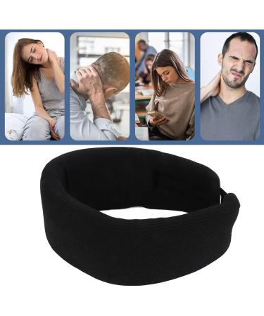 Adjustable Black Foam Neck Support - Comfortable Lightweight High Density Cushion for Workers - Buy Online on GoSupps.com