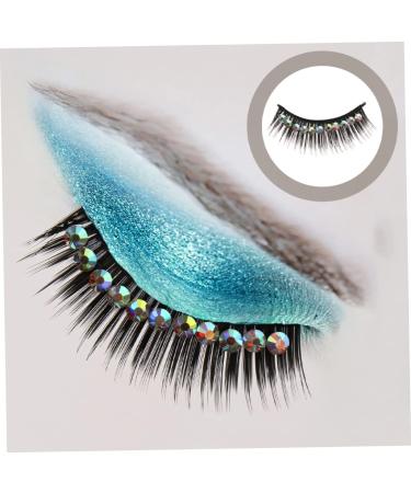 minkissy 30 Pairs Diamond False Eyelashes Halloween Halloween Natural False Lashes Natural False Eyelashes Lash Extensions False Eyelashes Dramatic Glitter Artificial - Buy Online on GoSupps.com