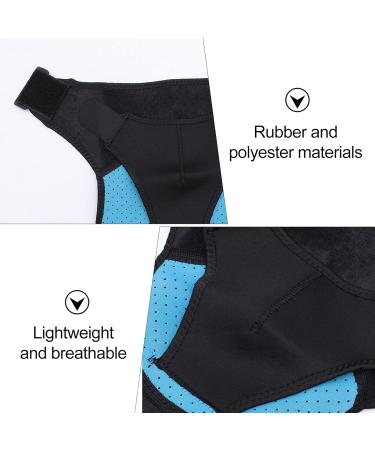 BESPORTBLE Adjustable Shoulder Pads | Shoulder Support Brace for Injury Relief & Stability | Breathable Neoprene with Ice Bag - Buy Online on GoSupps.com