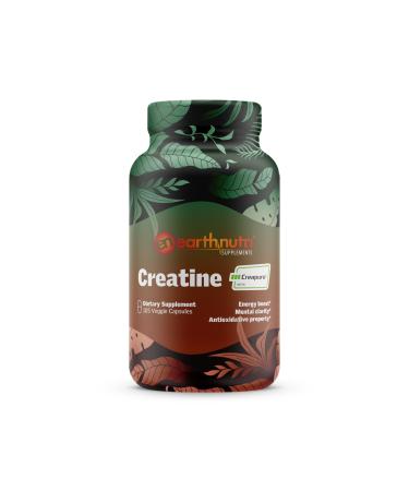 Creatine Capsule Made with Creapure German Made Creatine Vegan Kosher Certified and Halal Certified 5000mg per Serving - 105 Capsules (7 Capsules per Serving)