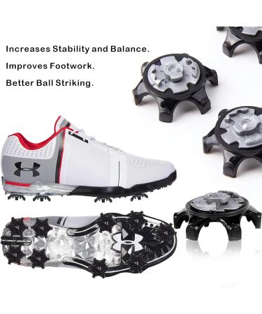 Skyzone Golf Shoe Spikes 10 Non-Slip Replacement Spikes for Traction Stability & Comfort | Easy Installation for Golf Training - Buy Online on GoSupps.com