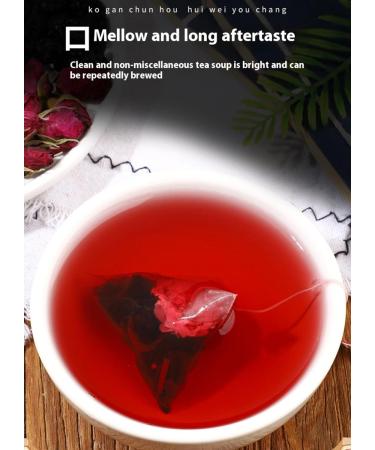 Slimming Tea Bags Mulberry Rose Triple Combination of Dried Flowers Summer Sweet and Sour Fruit Tea Beauty and Nourishing Moisturizing and Degreasing Throat 20 Bags - Buy Online on GoSupps.com