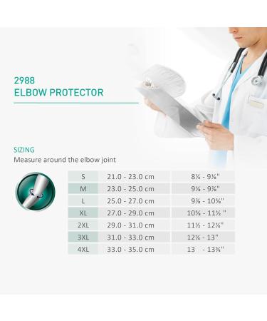 OPPO 2988 ACCUTEX Elbow Brace Compression Sleeve for Tendonitis Tennis Elbow Golfer's Elbow & Arthritis - Unisex Gray Small - Buy Online on GoSupps.com