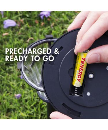 Tenergy Solla Rechargeable NiMH AA Batteries - 1000mAh Solar Batteries for Garden Lights 24 Pack UL Certified Anti-Leak Durable Outdoor Performance - Buy Online on GoSupps.com