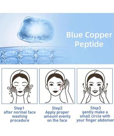 Blue Copper Peptide Hyaluronic Acid Essence 9D Blue Copper Peptide Hyaluronic Acid Essence Firms Sagging Skin and Reduces Fine Line Essence Reduces Fine Lines - Buy Online on GoSupps.com