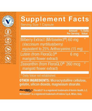The Vitamin Shoppe Lutein - Eye Health Vision Support & Blue Light Protection Carotenoid Antioxidant (240 Capsules) 240 Count (Pack of 1) - Buy Online on GoSupps.com