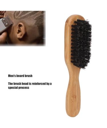 Premium Beard Brush | Reinforced Skin Wood Handle | Barber Shop Tool for Ultimate Beard Care - Buy Online on GoSupps.com
