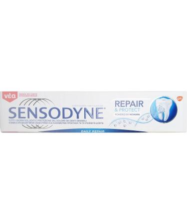 Sensodyne Repair & Protect Toothpaste - Pack of 2 (75ml) - Italian Import | Best Toothpaste for Sensitive Teeth - Buy Online on GoSupps.com