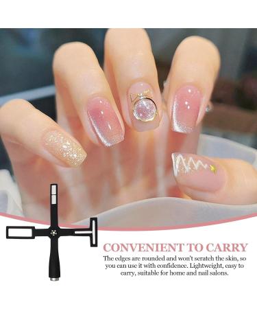 Nail Polish - cros Magnet Nail Polish | 5in1 cros Shaped Nail Polish Magnet | 3D Magnetic Cat Eye Effect | Gel | Nail Accessories | Cat Eye Gel | Nail Polish Magnet Tool for Home Saloon - Buy Online on GoSupps.com