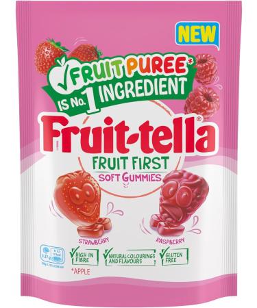 Fruittella Fruit First Strawberry & Raspberry 140 g (Pack of 7) - Buy Online on GoSupps.com