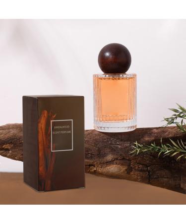 Men's Parfum Spray Eau de Parfum Spray A Signature Scent for Long-Lasting Agarwood Sandalwood Fragrance Irresistible Luxury Perfumes for Men Holiday Gifts 8.16 Ounce (Pack of 1) White