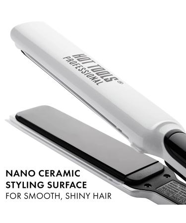 Hot Tools Nano Ceramic Digital Flat Iron 1.5 Inch Plates - Professional Hair Styling Tool - Buy Online on GoSupps.com