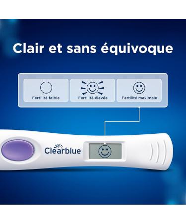 Clearblue Digital Ovulation Test - 10 Units (4 Days of Detection) | Accurate Fertility Tracking - Buy Online on GoSupps.com
