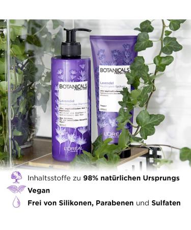 Botanicals Vegan Conditioner for Sensitive Hair | Silicone Sulfate & Paraben-Free | Lavender Moisture - 200ml - Buy Online on GoSupps.com