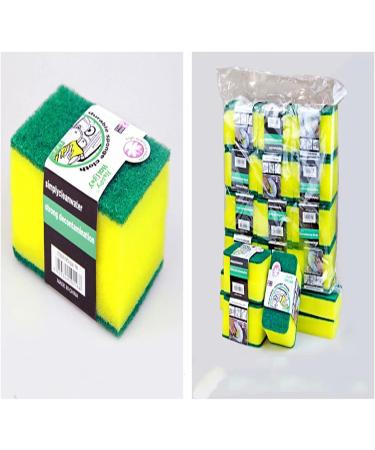Sponge wipe high density dip glue 20 kitchen dishwashing sponge household cleaning sponge dishcloth rag - Buy Online on GoSupps.com