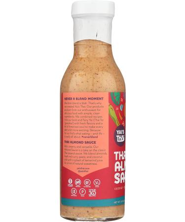 Yai's Thai Almond Sauce 12oz - Authentic Thai Flavor & Easy Cooking - Buy Online on GoSupps.com