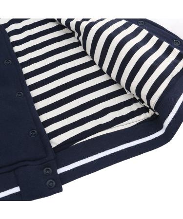 Famuka Baby Jacket Kids Baseball Coat 6-9 Months Navy - Unisex Boys Girls Outerwear - Buy Online on GoSupps.com